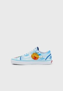 Vans Old Skool Unisex - Sneakers Laag - Light Blue/White/Multi-Coloured -Vans 88bee5f14538413d8e0f4e868aa08765