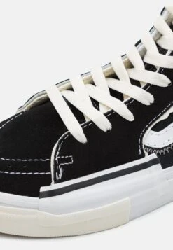 Vans Sk8 Reconstruct Unisex - Sneakers Hoog - Black/True White -Vans 8e1ca0a6ec524c328d58e661581e2655