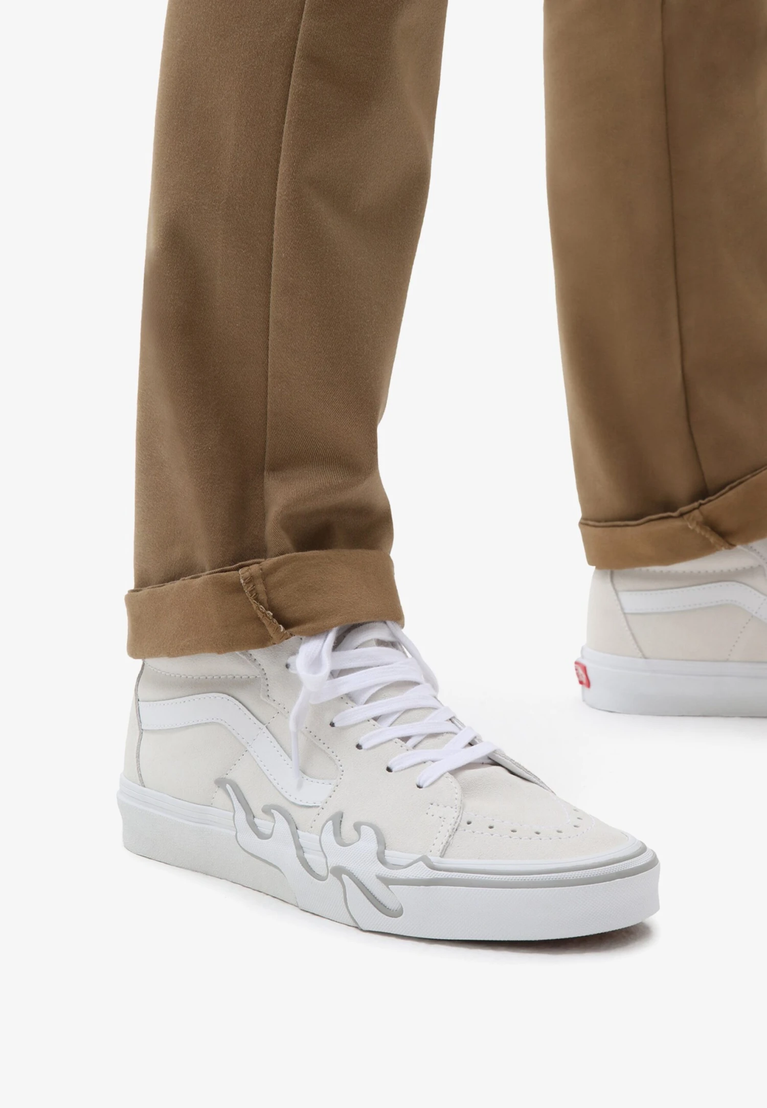 Vans Sk8-Hi Flame - Sneakers Hoog - White 3 Vans Sk8-Hi Flame - Sneakers Hoog - White