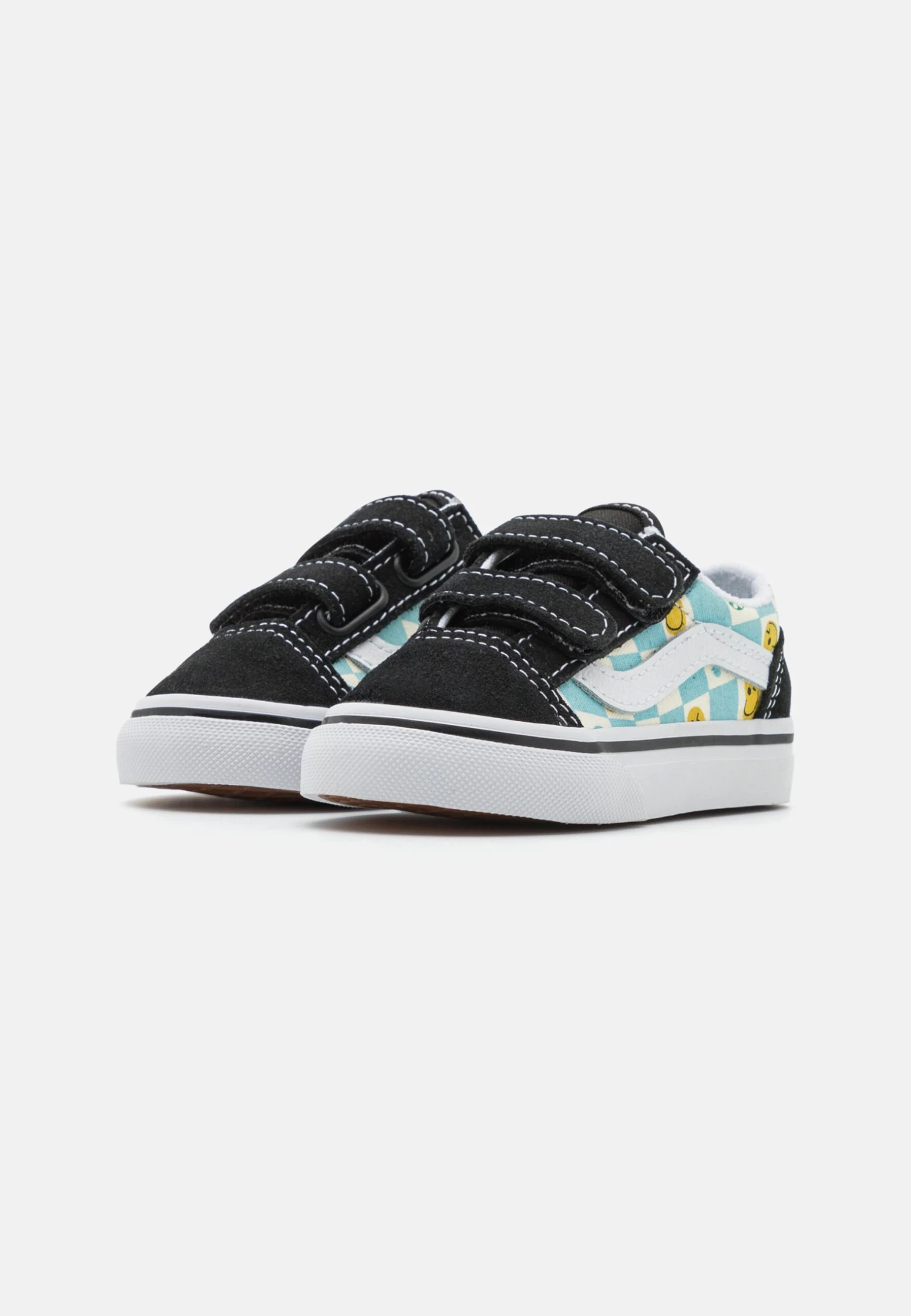 Vans Old Skool Unisex - Sneakers Laag - Black/Multi-Coloured 4 Vans Old Skool Unisex - Sneakers Laag - Black/Multi-Coloured - Afbeelding 2