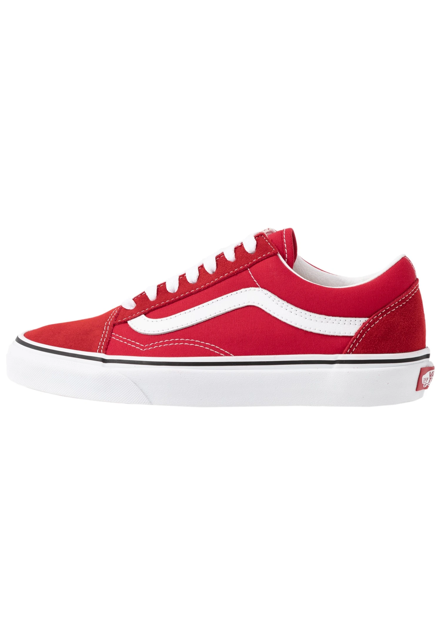 Vans Old Skool - Sneakers Laag - Racing Red/True White 4 Vans Old Skool - Sneakers Laag - Racing Red/True White - Afbeelding 2