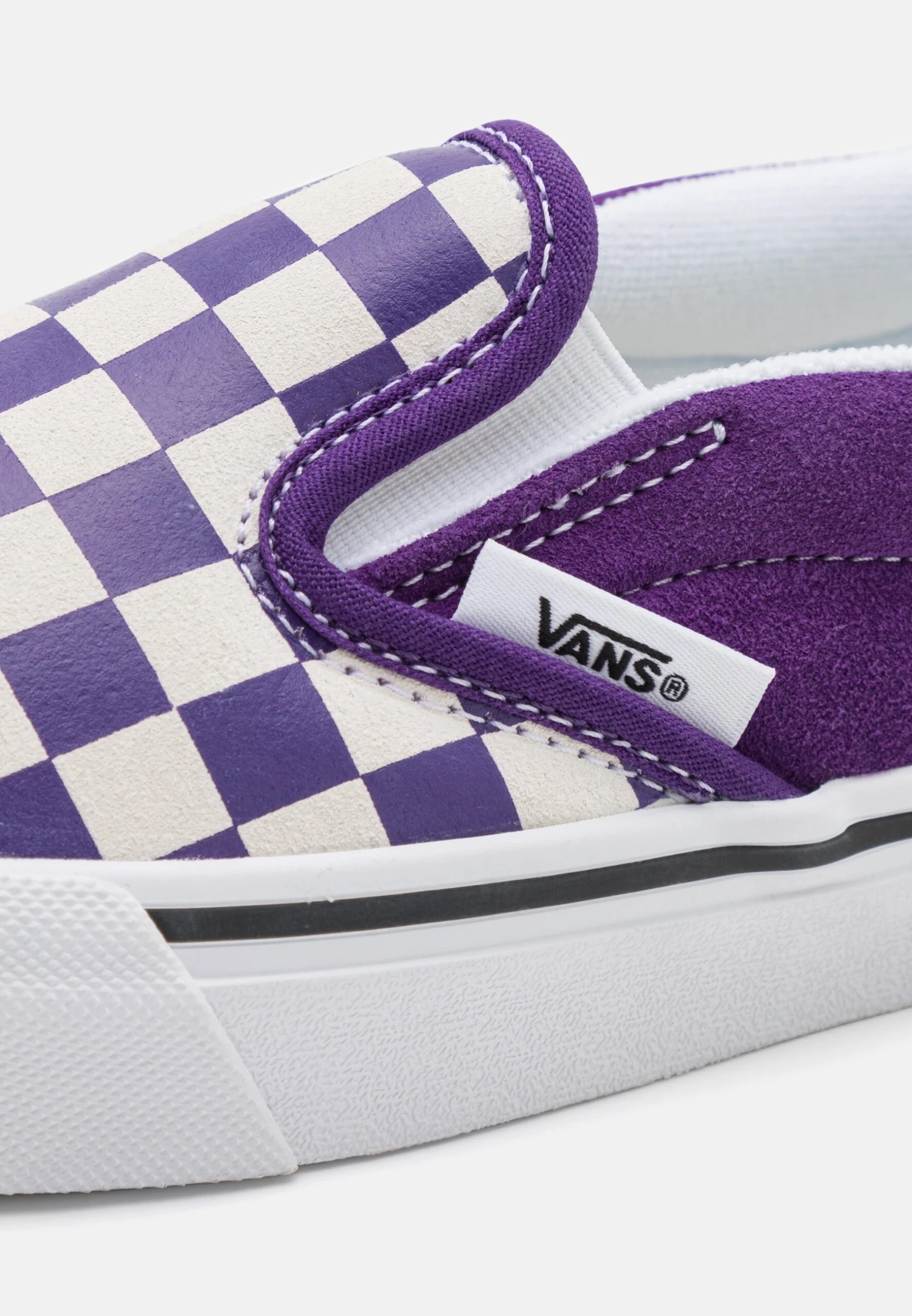 Vans Knu Slip Unisex - Instappers - Checkerboard Purple/White 8 Vans Knu Slip Unisex - Instappers - Checkerboard Purple/White - Afbeelding 6