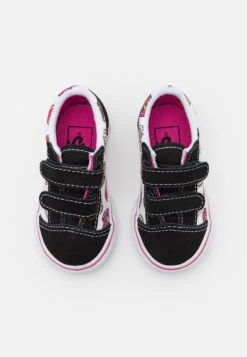 Vans Old Skool Unisex - Sneakers Laag - Love Black/Pink -Vans 9795b0b7d3144dc187a15a96d187c042