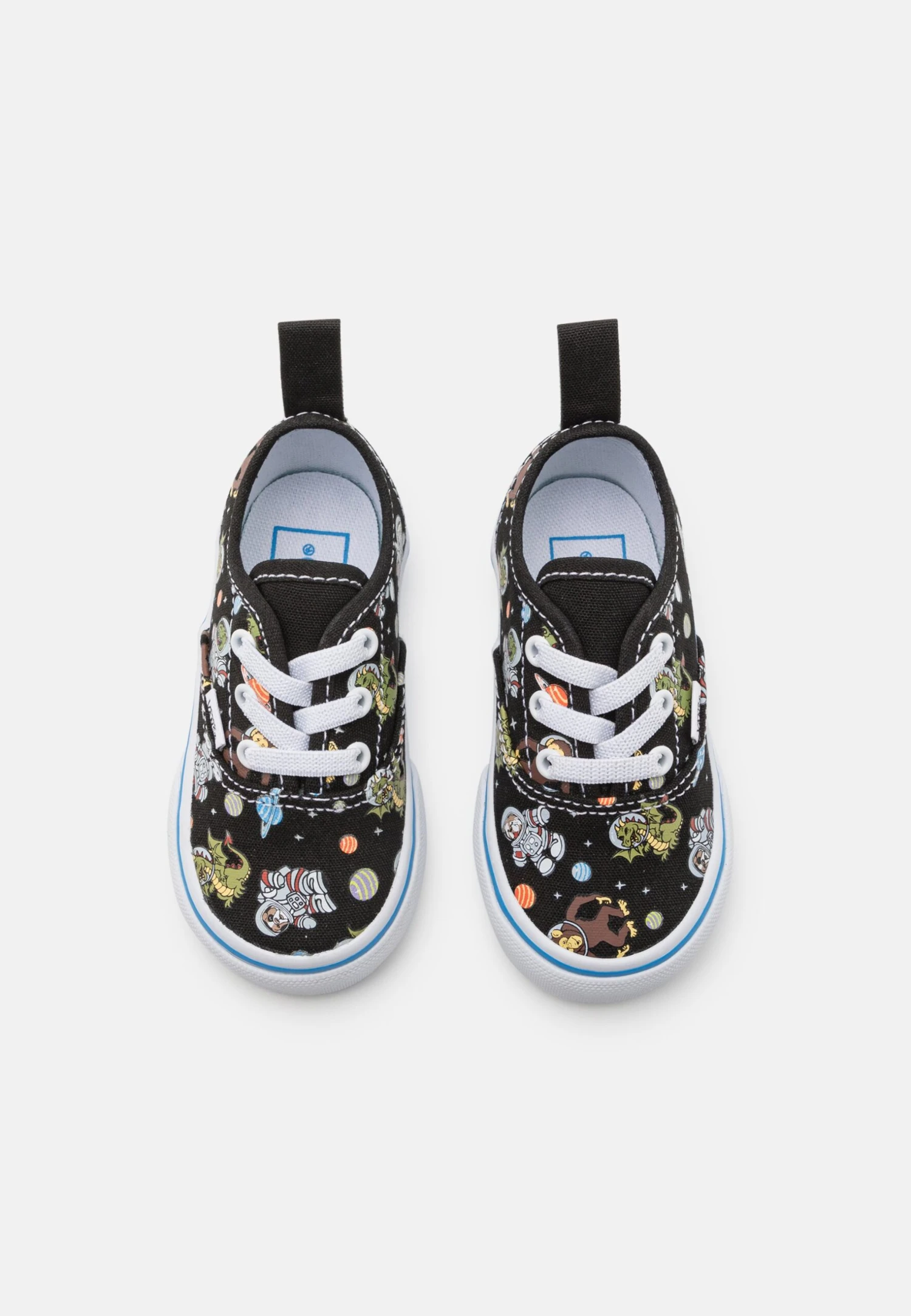 Vans Authentic Elastic Lace- Sneakers Laag - Glow Cosmic Zoo Black/Blue 6 Vans Authentic Elastic Lace- Sneakers Laag - Glow Cosmic Zoo Black/Blue - Afbeelding 4