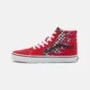 Vans Sk8-Hi Unisex - Sneakers Hoog - Red -Vans 9c69311762d24b5d8e107e60f35e741f