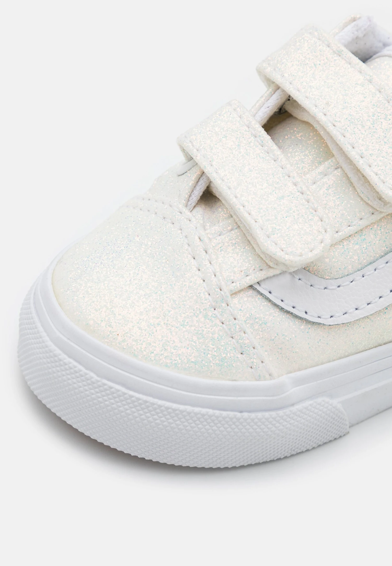Vans Old Skool Unisex - Sneakers Laag - Glitter White 8 Vans Old Skool Unisex - Sneakers Laag - Glitter White - Afbeelding 6