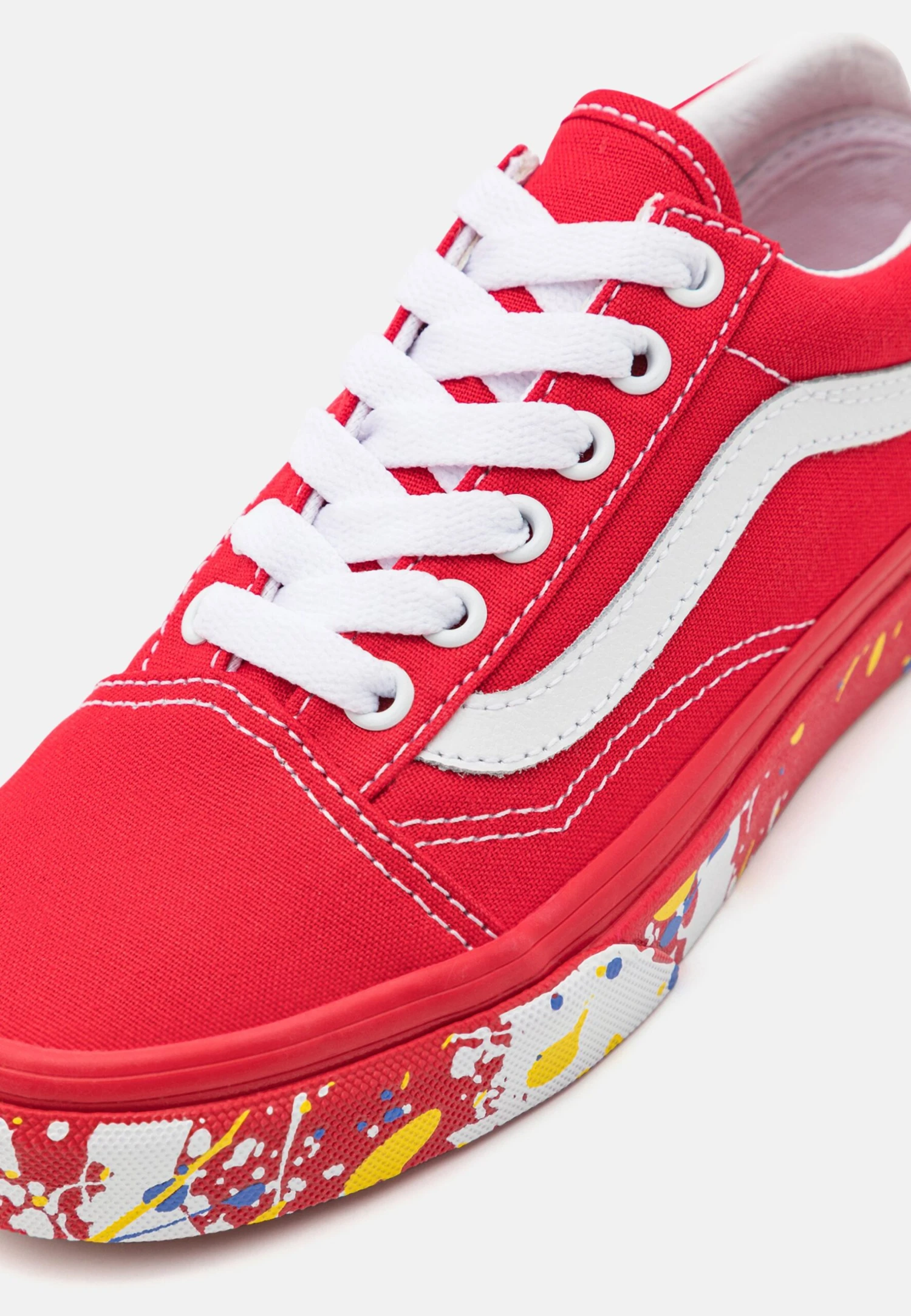 Vans Old Skool- Sneakers Laag - Paint Splatter Racing Red 8 Vans Old Skool- Sneakers Laag - Paint Splatter Racing Red - Afbeelding 6