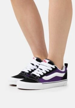 Vans Knu Skool Unisex - Skateschoenen - Black/Purple