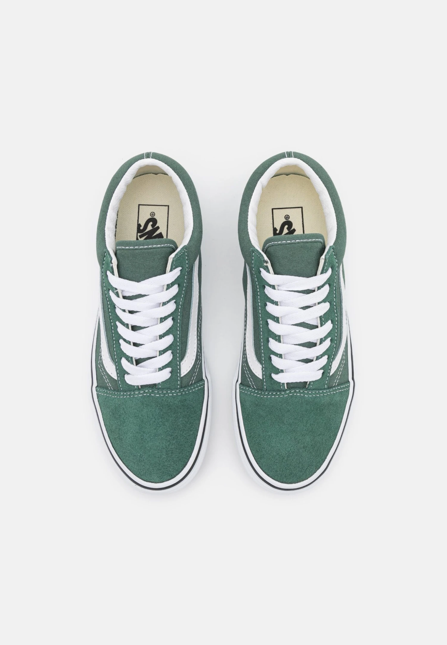 Vans Old Skool Unisex - Sneakers Laag - Duck Green 8 Vans Old Skool Unisex - Sneakers Laag - Duck Green - Afbeelding 6