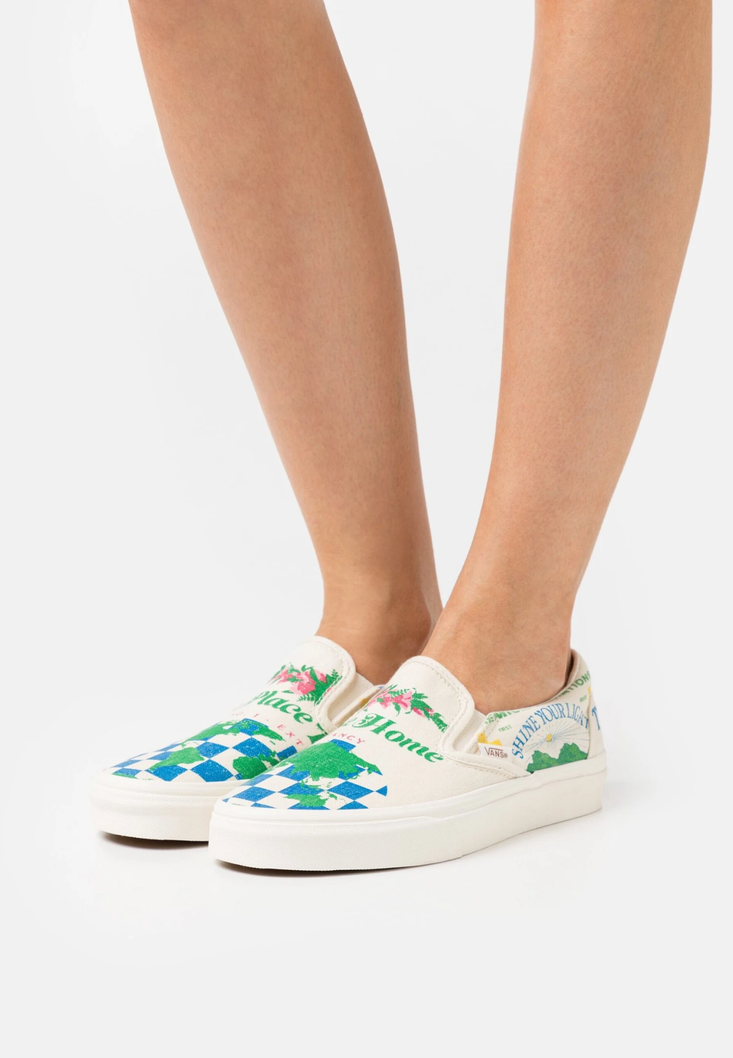 Ua Vans Eco Theory Classic- Instappers - Multi-Coloured/Offwhite 3 Ua Vans Eco Theory Classic- Instappers - Multi-Coloured/Offwhite