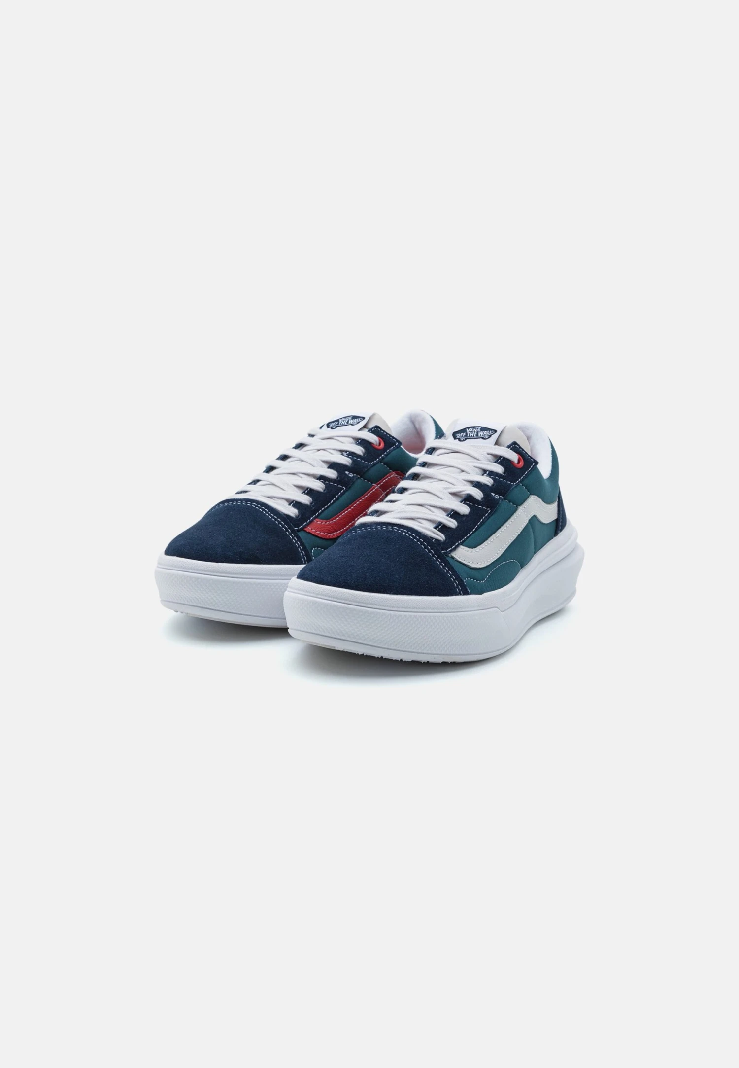 Vans Ua Old Skool Overt Cc - Sneakers Laag - Pop Color Navy/Grey 4 Vans Ua Old Skool Overt Cc - Sneakers Laag - Pop Color Navy/Grey - Afbeelding 2