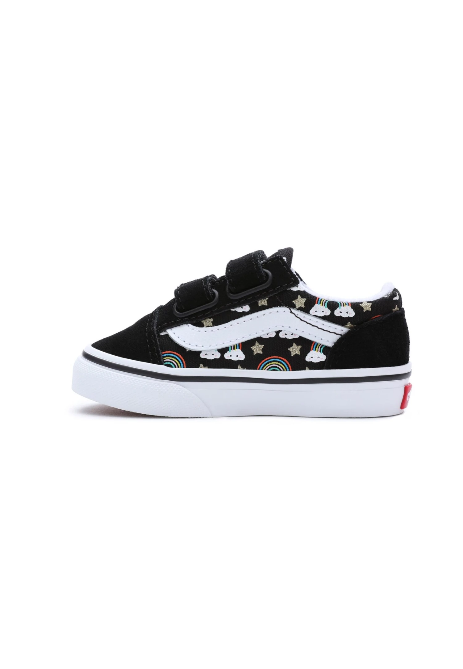 Vans Td Old Skool V - Sneakers Laag - Black Multi 3 Vans Td Old Skool V - Sneakers Laag - Black Multi