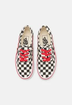 Vans Authentic Bolt Unisex - Sneakers Laag - Black/White/Red -Vans add3bc87eef74c7aa474867b2a99521f
