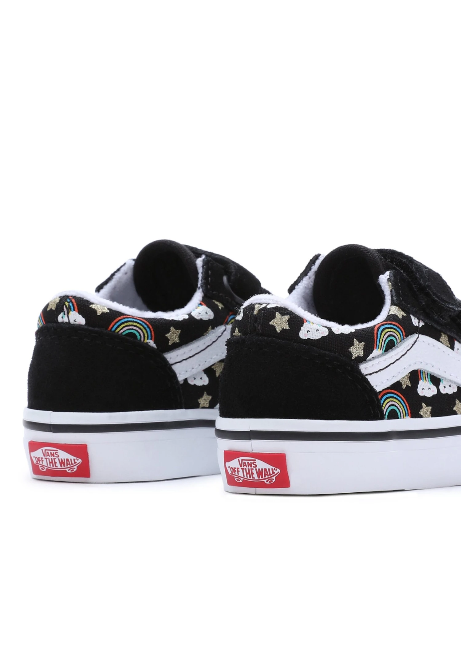 Vans Td Old Skool V - Sneakers Laag - Black Multi 8 Vans Td Old Skool V - Sneakers Laag - Black Multi - Afbeelding 6