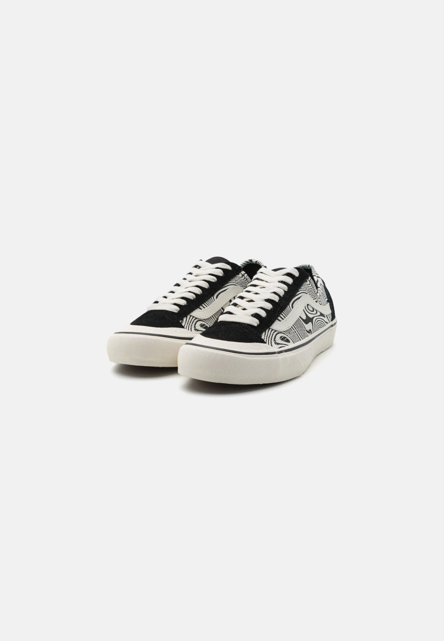 Vans Style 136 Deco Unisex - Sneakers Laag - Trippy Grain Black/Black 4 Vans Style 136 Deco Unisex - Sneakers Laag - Trippy Grain Black/Black - Afbeelding 2
