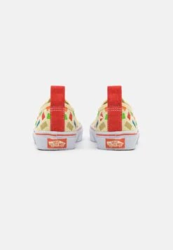 Vans Authentic Elastic Lace Unisex - Sneakers Laag - White/Red -Vans af94e55671904e41992b499d1dc73c93