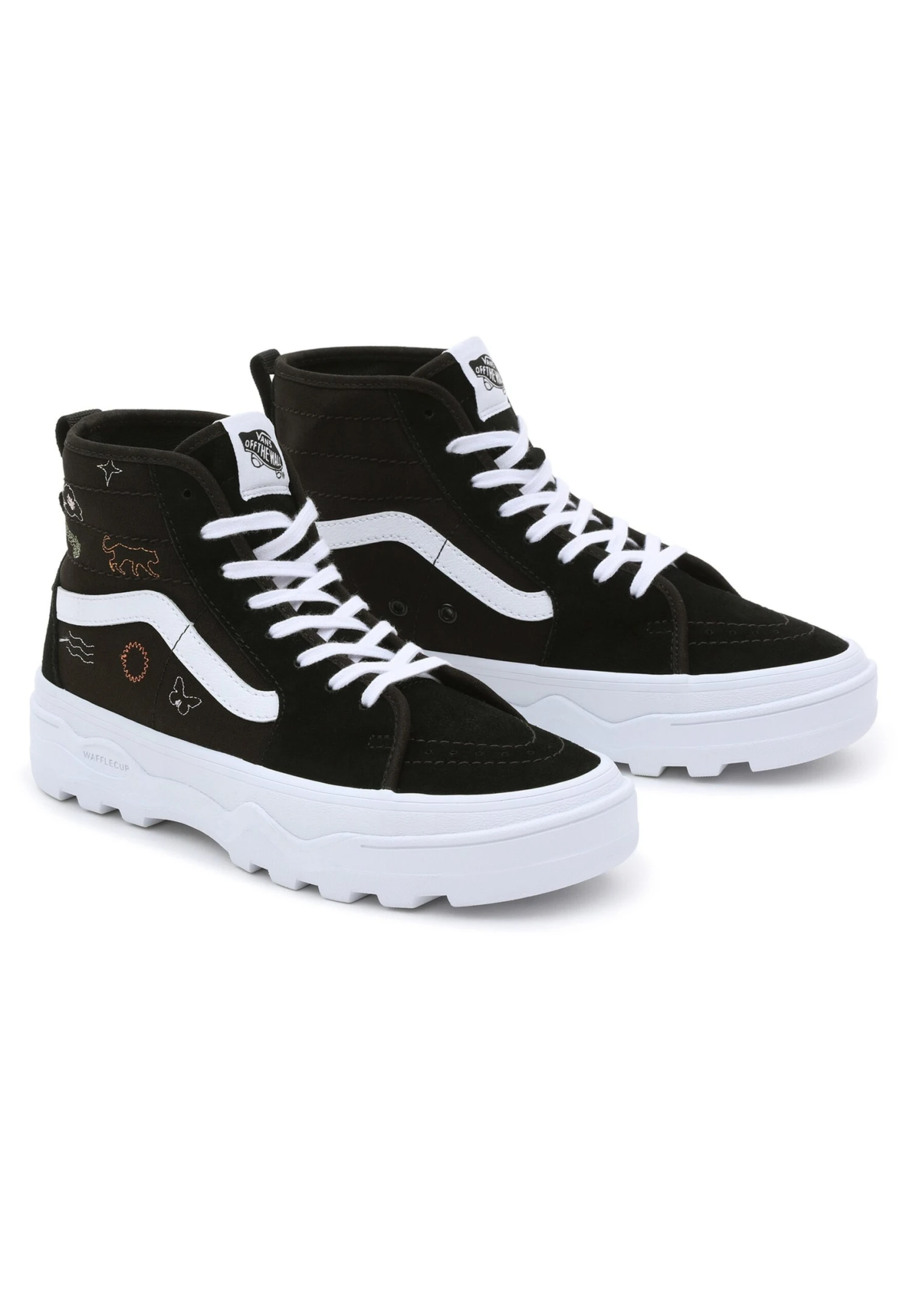 Vans Ua Sentry - Enkellaarsjes Met Plateauzool - Black 3 Vans Ua Sentry - Enkellaarsjes Met Plateauzool - Black - Afbeelding 2