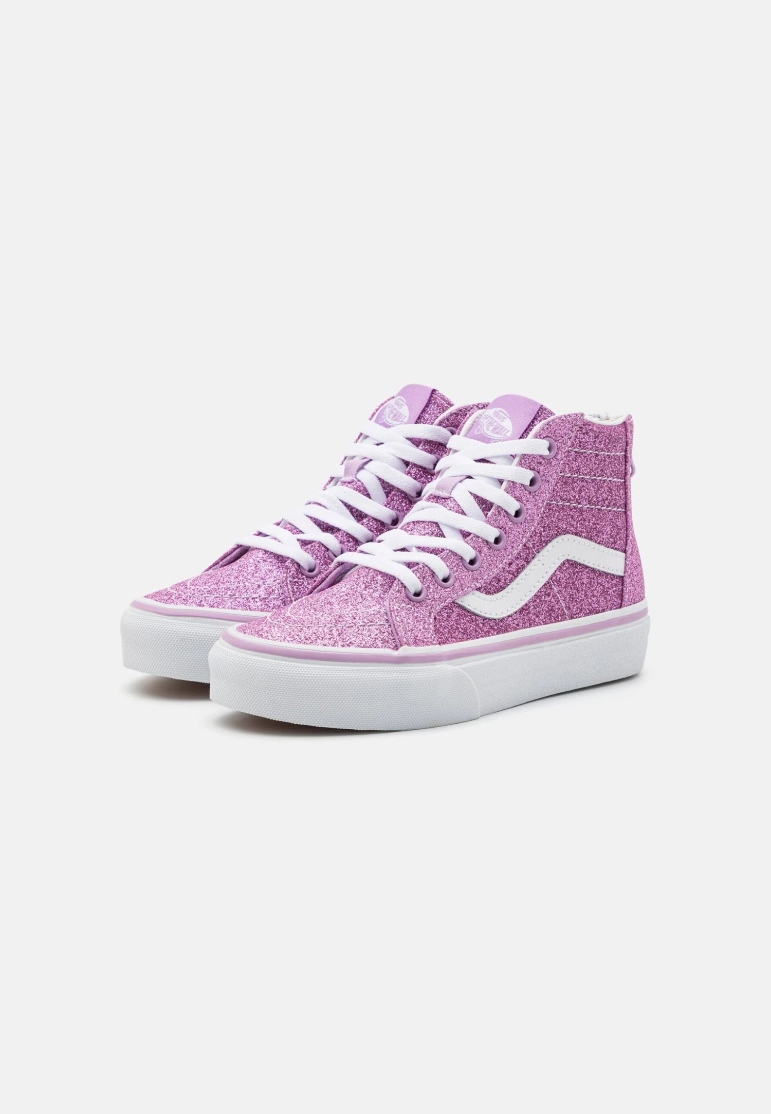 Vans Sk8 Zip Unisex - Sneakers Hoog - Glitter Lilac 4 Vans Sk8 Zip Unisex - Sneakers Hoog - Glitter Lilac - Afbeelding 2