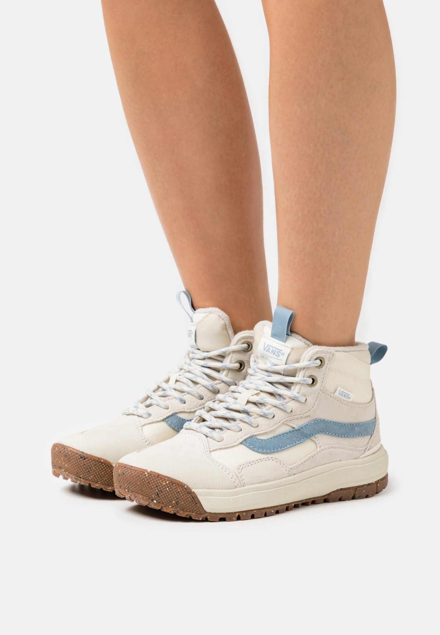 Vans Ua Ultrarange Exo Hi Mte-1 - Sneakers Hoog - Vintage White/Blue Stripe 3 Vans Ua Ultrarange Exo Hi Mte-1 - Sneakers Hoog - Vintage White/Blue Stripe