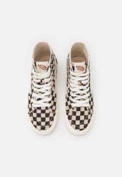 Vans Ua Sk8-Hi Tapered Unisex - Sneakers Hoog - Off-White/Black/White -Vans b8069cf96bb4421ca7248744a1eba8fb