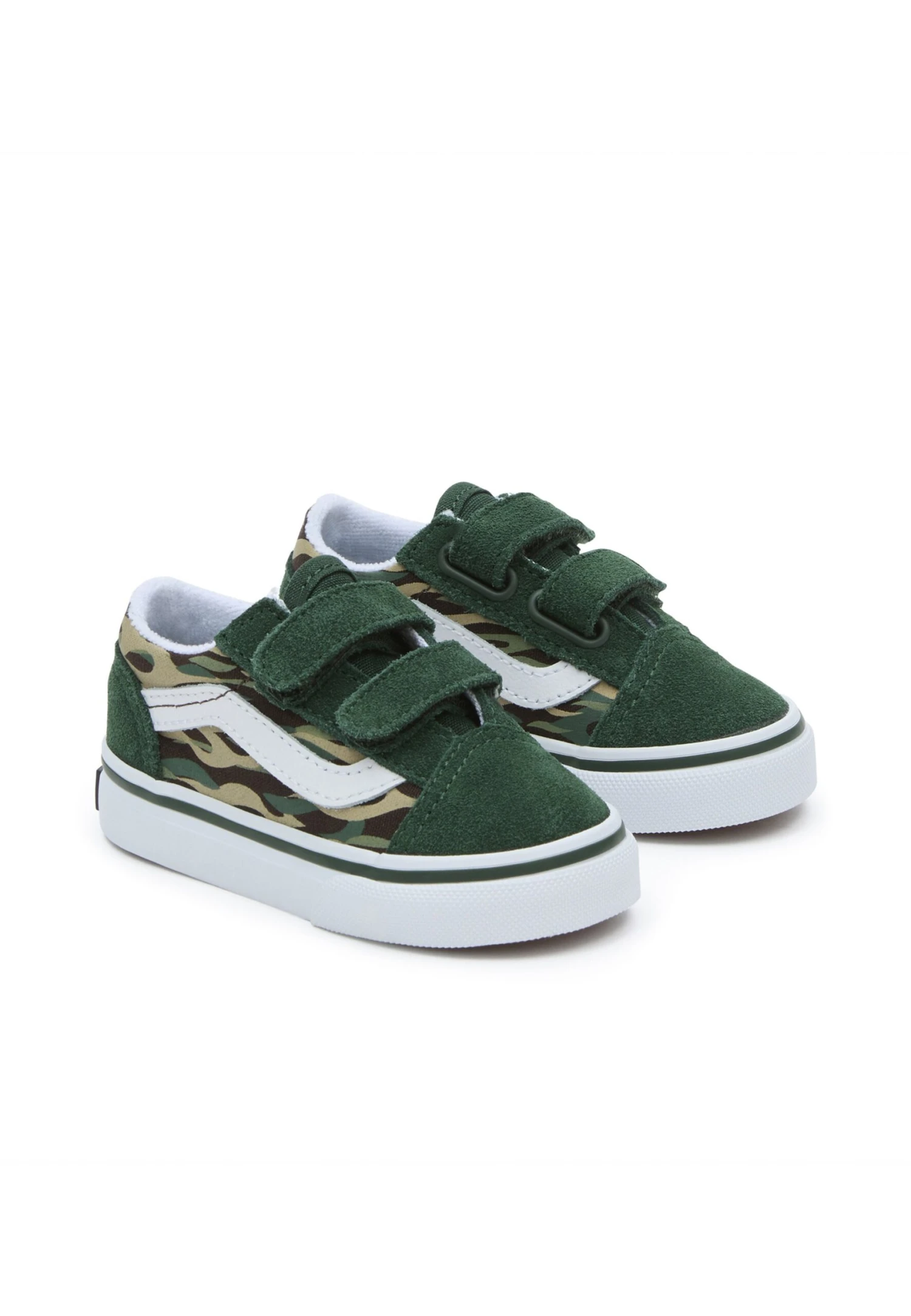 Vans Td Old Skool V - Sneakers Laag - Green Multi 4 Vans Td Old Skool V - Sneakers Laag - Green Multi - Afbeelding 2
