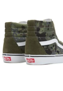 Vans Sk-Hi - Sneakers Hoog - Green Multi -Vans bb8c2c06824e4235a4167fdeb454aabd