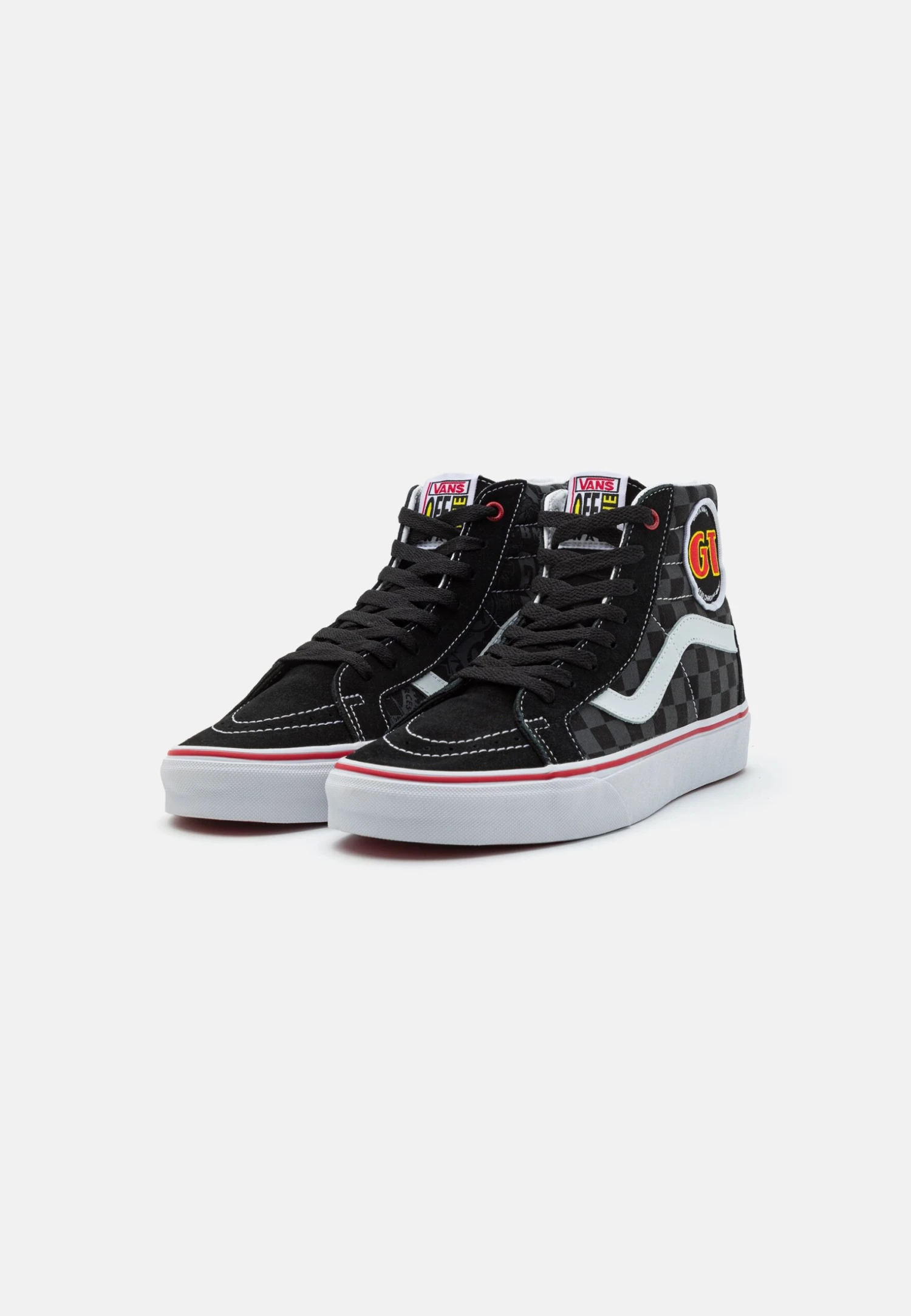 Vans Ua Sk8-Hi Reissue Our Legends Unisex - Sneakers Hoog - Dyno Black/Red 4 Vans Ua Sk8-Hi Reissue Our Legends Unisex - Sneakers Hoog - Dyno Black/Red - Afbeelding 2