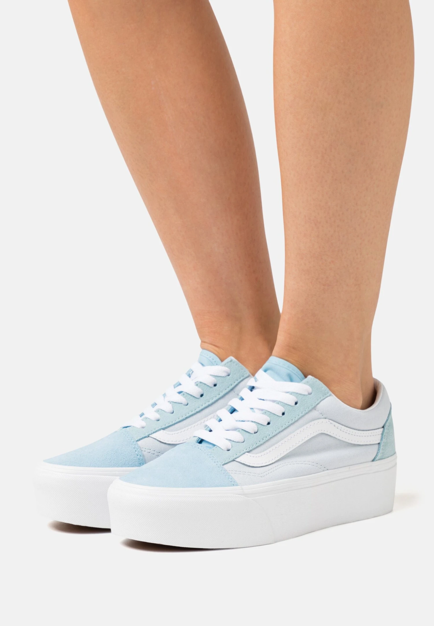 Vans Old Skool Stackform - Sneakers Laag - Color Block Blue 3 Vans Old Skool Stackform - Sneakers Laag - Color Block Blue