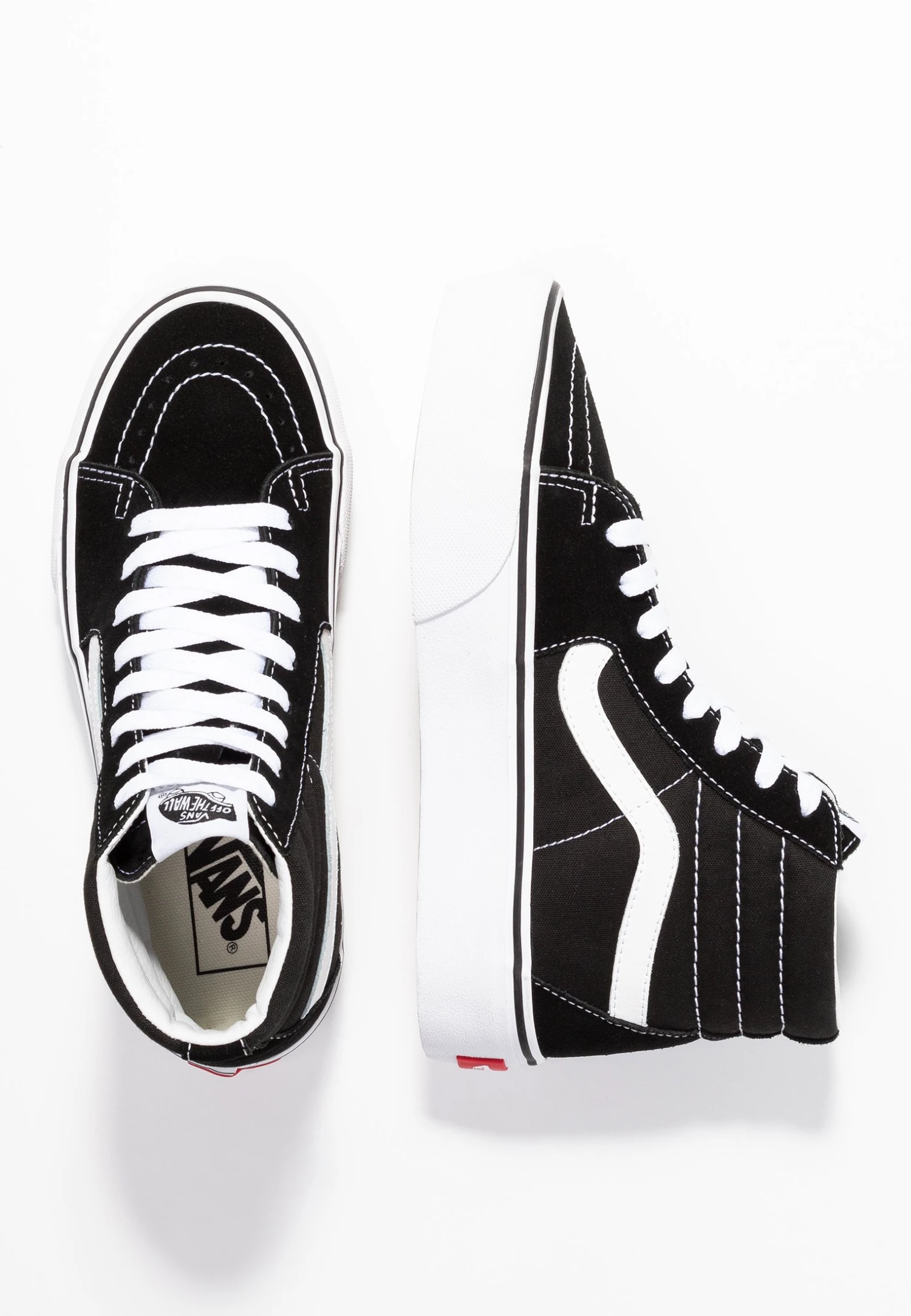 Vans Ua Sk8-Hi Platform 2.0 - Sneakers Hoog - Black/True White 8 Vans Ua Sk8-Hi Platform 2.0 - Sneakers Hoog - Black/True White - Afbeelding 6