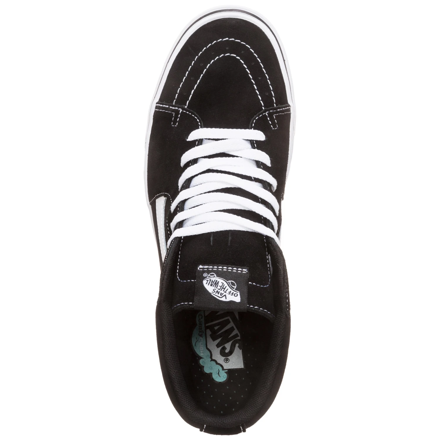 Vans Ua Comfycush Sk8-Hi - Sneakers Hoog - Black / True White 4 Vans Ua Comfycush Sk8-Hi - Sneakers Hoog - Black / True White - Afbeelding 2