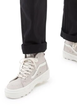 Vans Ua Sentry - Enkellaarsjes Met Plateauzool - Medium Brown