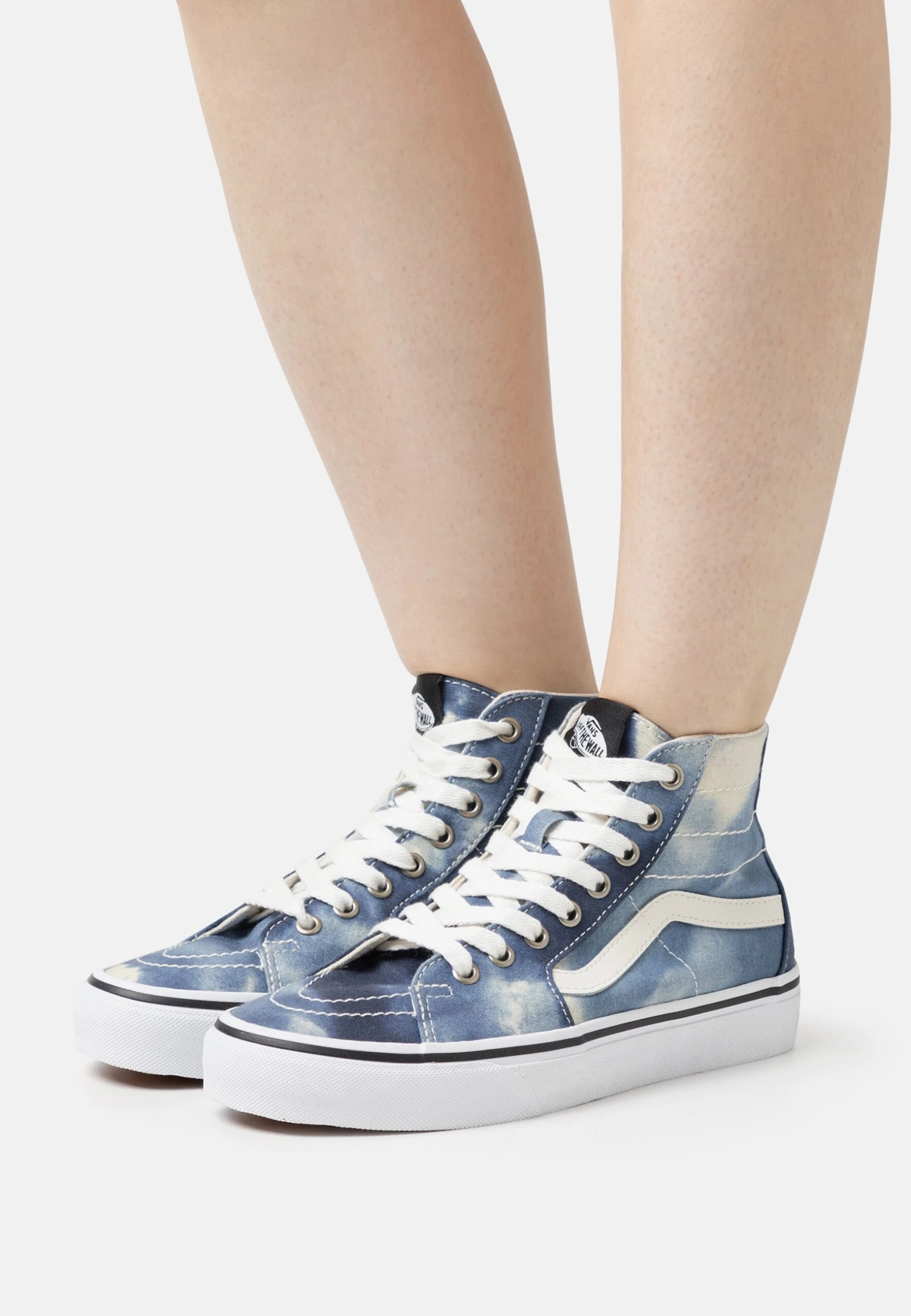 Vans Sk8-Hi Tapered Unisex - Sneakers Hoog - Bleach Wash Blue 3 Vans Sk8-Hi Tapered Unisex - Sneakers Hoog - Bleach Wash Blue