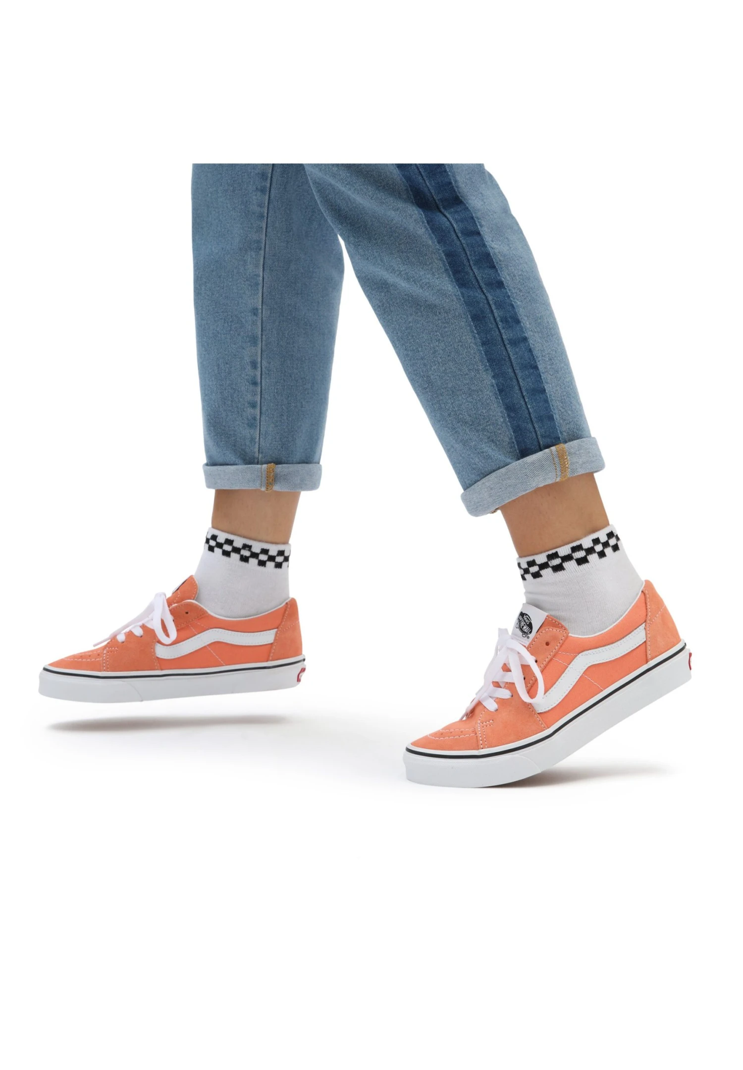 Vans Sk8 Low Unisex - Sneakers Laag - Melon True White 3 Vans Sk8 Low Unisex - Sneakers Laag - Melon True White