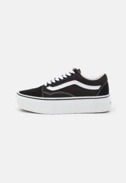 Vans Ua Old Skool Stackform - Sneakers Laag - Black/True White
