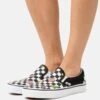Vans Classic Slip On - Instappers - Black/White -Vans d1dc51612bd94bce928d6826e350ab55