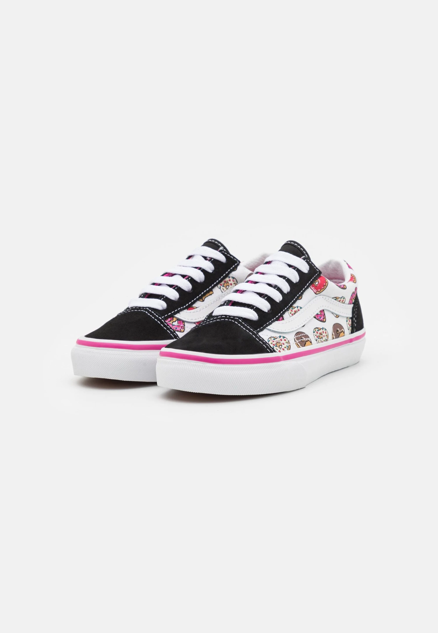 Vans Old Skool Unisex - Sneakers Laag - Black/Pink 4 Vans Old Skool Unisex - Sneakers Laag - Black/Pink - Afbeelding 2