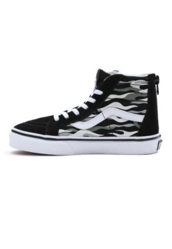 Vans Sk8-Hi Zip - Sneakers Hoog - Black Grey