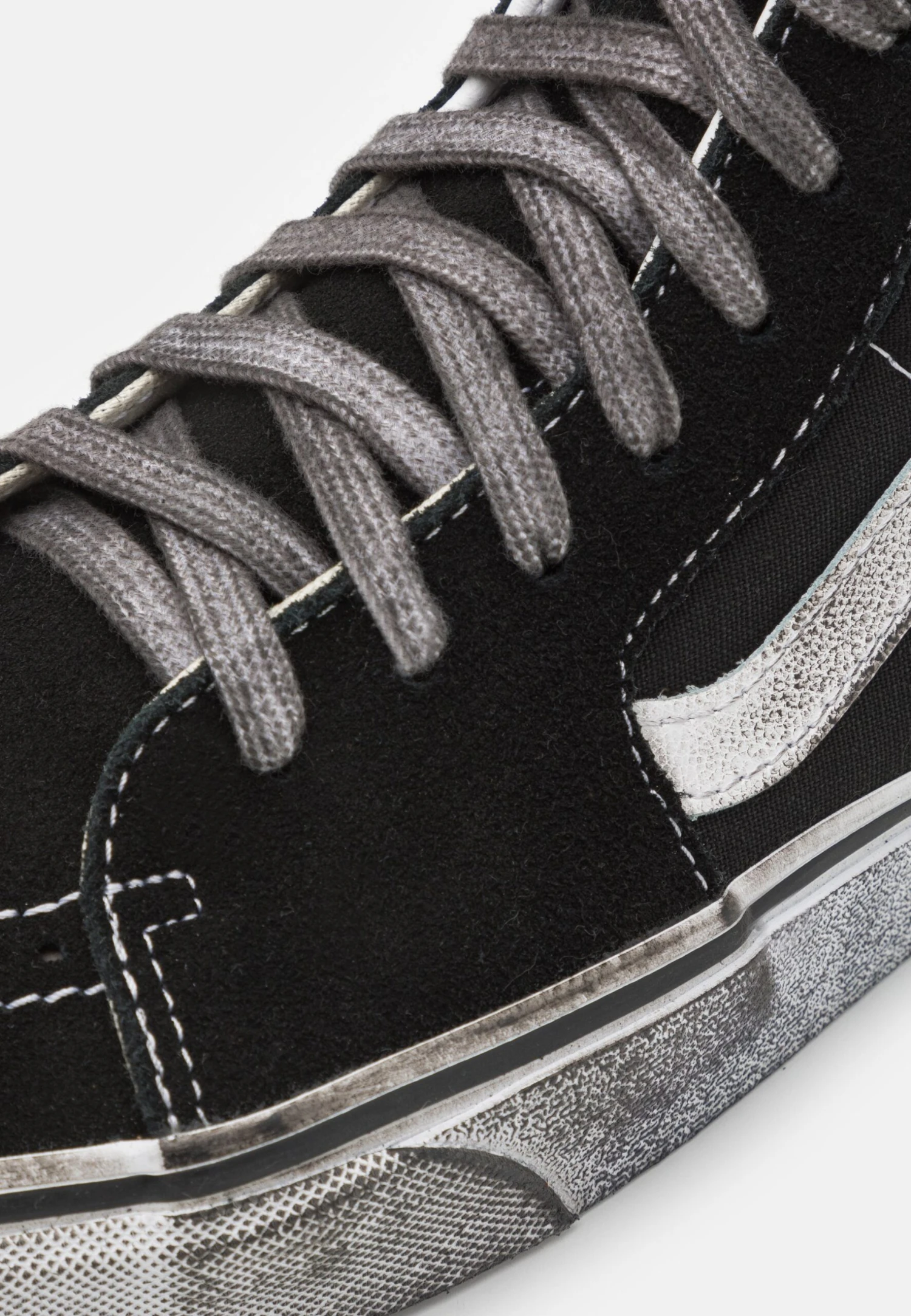 Vans Sk-Hi - Sneakers Hoog - Stressed Black/White 8 Vans Sk-Hi - Sneakers Hoog - Stressed Black/White - Afbeelding 6