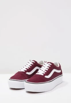 Vans Ua Old Skool Platform - Sneakers Laag - Port Royale/True White -Vans d72b5ab634b1454e9baa25aa8300fbba