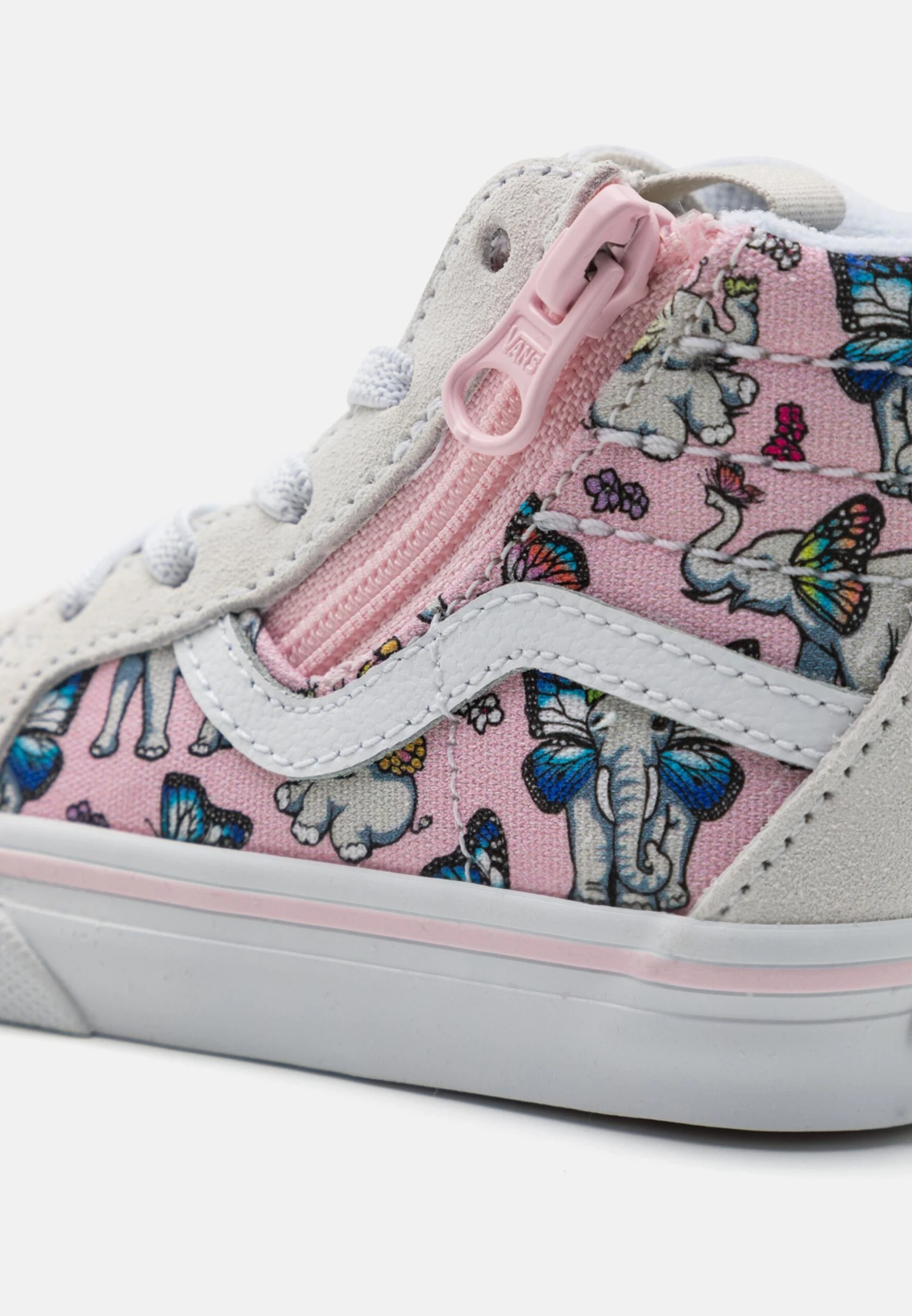 Vans Sk8-Hi Reissue Side Zip Unisex - Sneakers Hoog - Elephantastic Grey/Pink 8 Vans Sk8-Hi Reissue Side Zip Unisex - Sneakers Hoog - Elephantastic Grey/Pink - Afbeelding 6