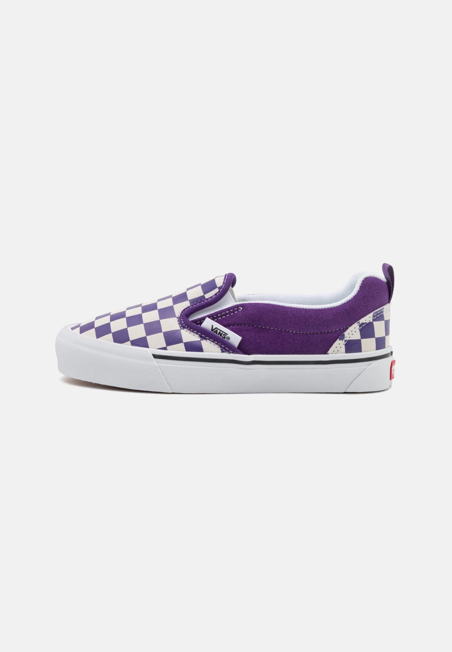 Vans Knu Slip Unisex - Instappers - Checkerboard Purple/White 3 Vans Knu Slip Unisex - Instappers - Checkerboard Purple/White