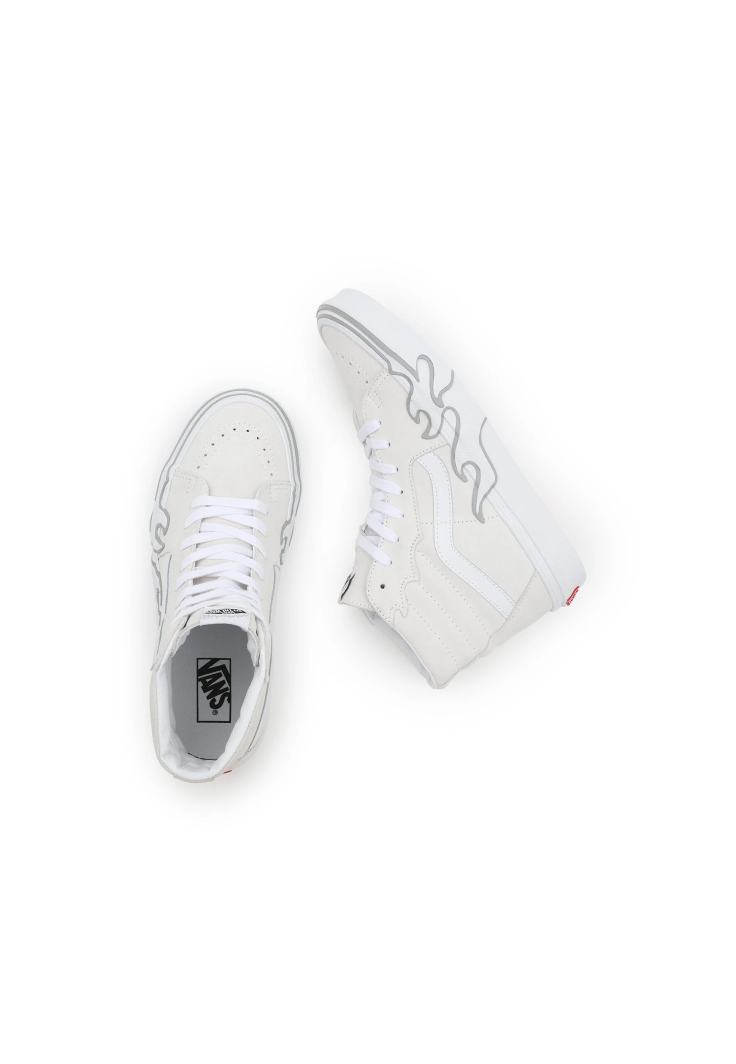 Vans Sk8-Hi Flame - Sneakers Hoog - White 5 Vans Sk8-Hi Flame - Sneakers Hoog - White - Afbeelding 3