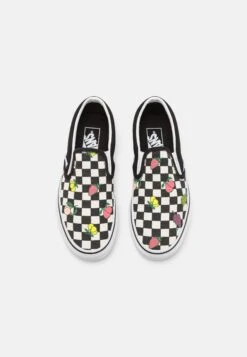 Vans Classic Slip On - Instappers - Black/White -Vans df266f9f7b394833be883fb8b1ced495