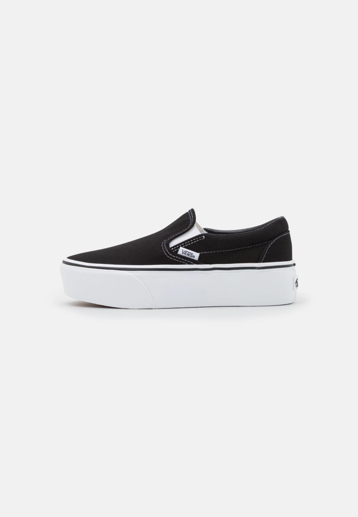 Vans Classic Stackform - Instappers - Black/True White 4 Vans Classic Stackform - Instappers - Black/True White - Afbeelding 2