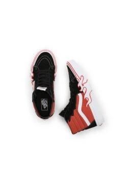Vans Sk8-Hi Flame - Sneakers Hoog - Black -Vans e0e74dbc17b94f72a662b3c23e6043e0