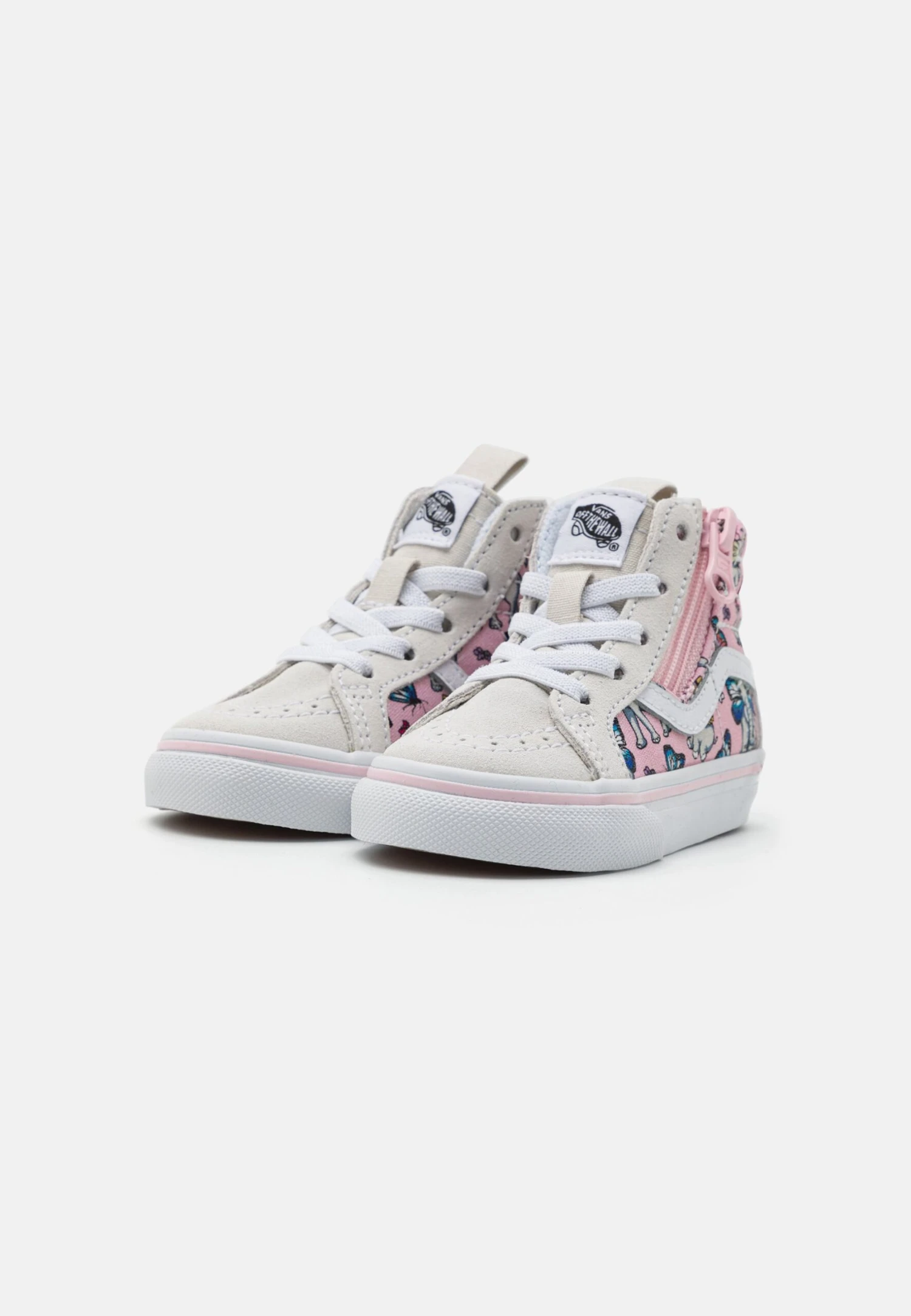 Vans Sk8-Hi Reissue Side Zip Unisex - Sneakers Hoog - Elephantastic Grey/Pink 4 Vans Sk8-Hi Reissue Side Zip Unisex - Sneakers Hoog - Elephantastic Grey/Pink - Afbeelding 2