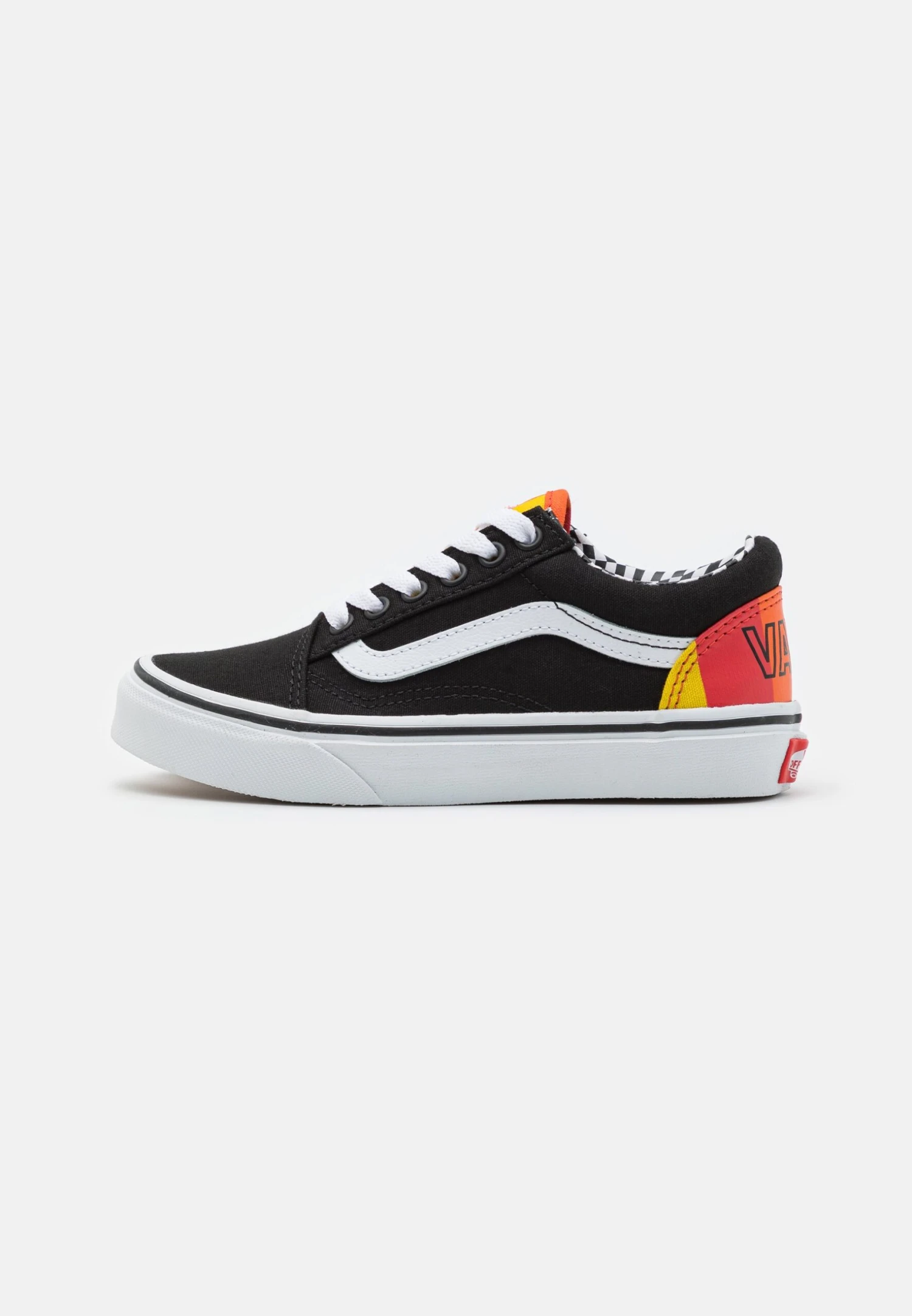 Vans Old Skool Unisex - Sneakers Laag - Black/Multi-Coloured 3 Vans Old Skool Unisex - Sneakers Laag - Black/Multi-Coloured
