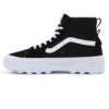 Vans Ua Sentry - Enkellaarsjes Met Plateauzool - Black