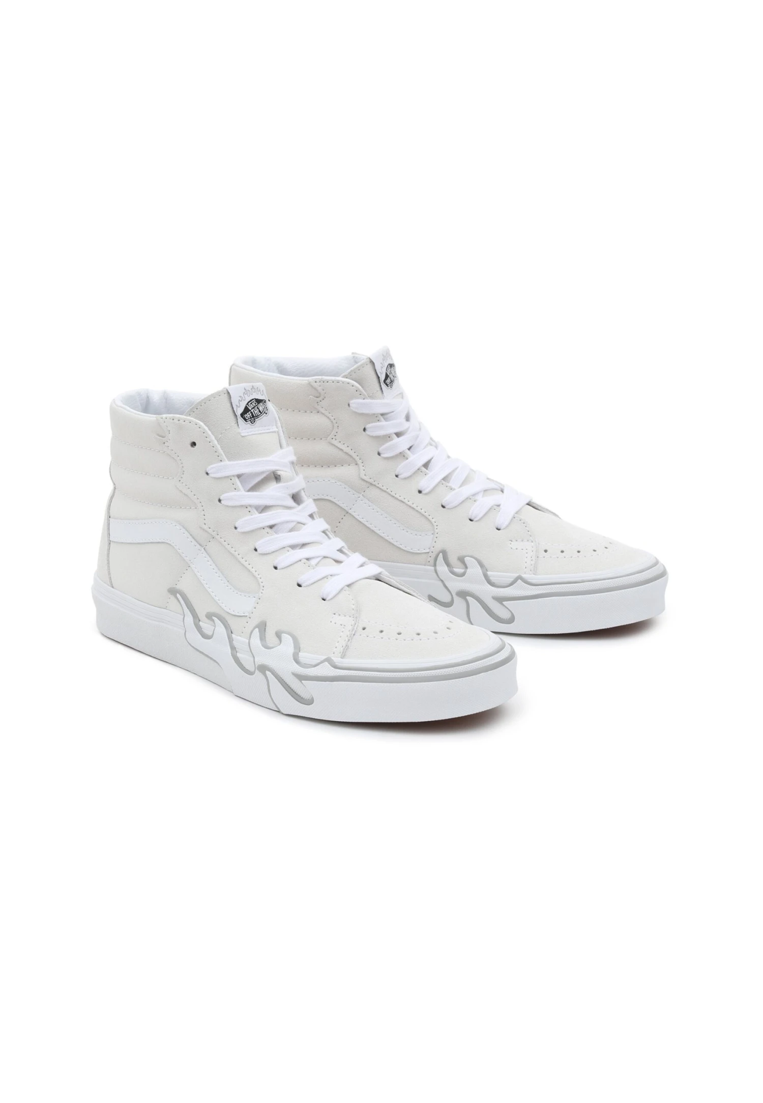 Vans Sk8-Hi Flame - Sneakers Hoog - White 4 Vans Sk8-Hi Flame - Sneakers Hoog - White - Afbeelding 2
