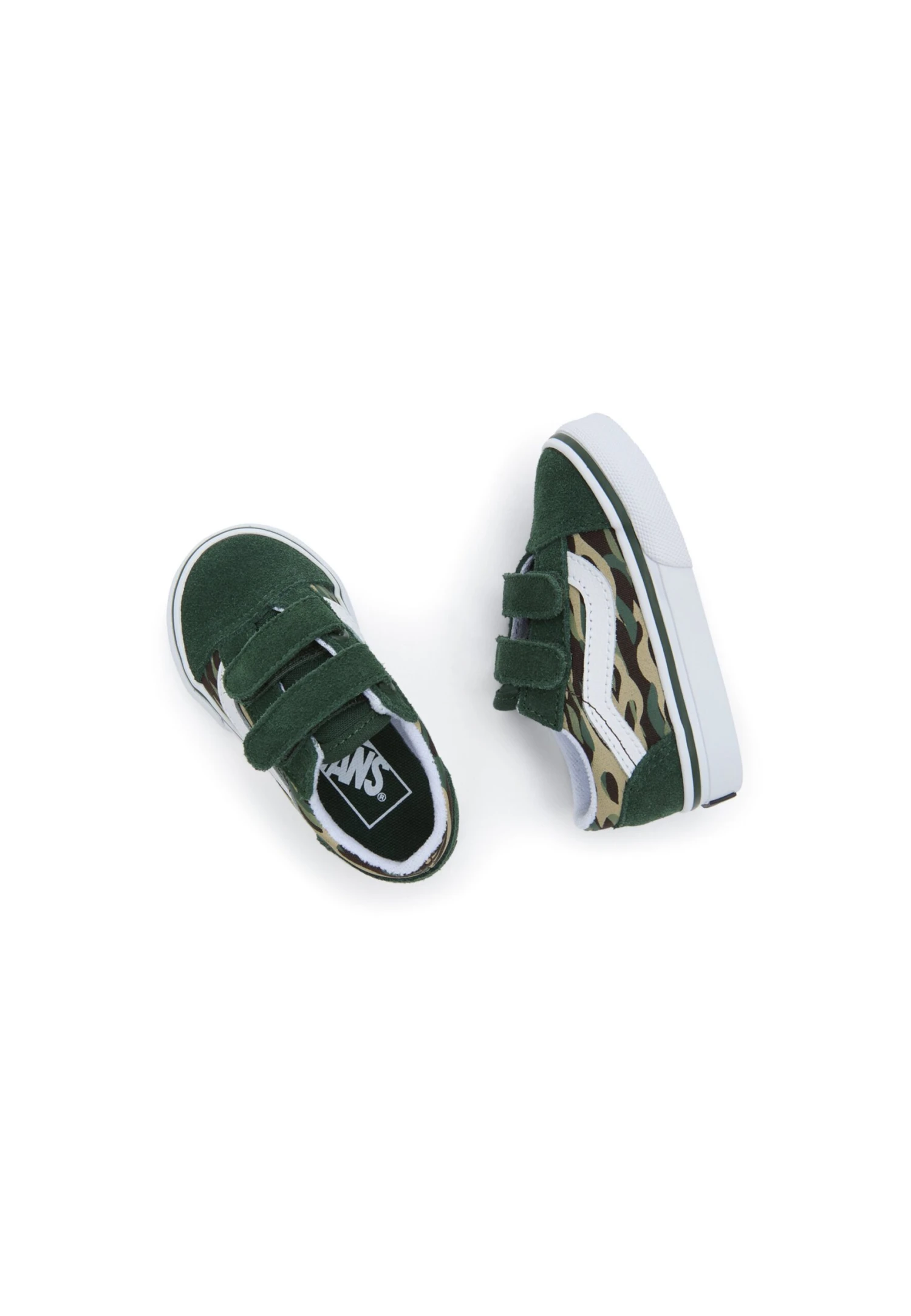 Vans Td Old Skool V - Sneakers Laag - Green Multi 5 Vans Td Old Skool V - Sneakers Laag - Green Multi - Afbeelding 3